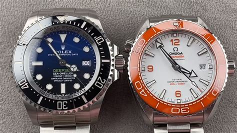 rolex vs omega divers watch|is Rolex better than omega.